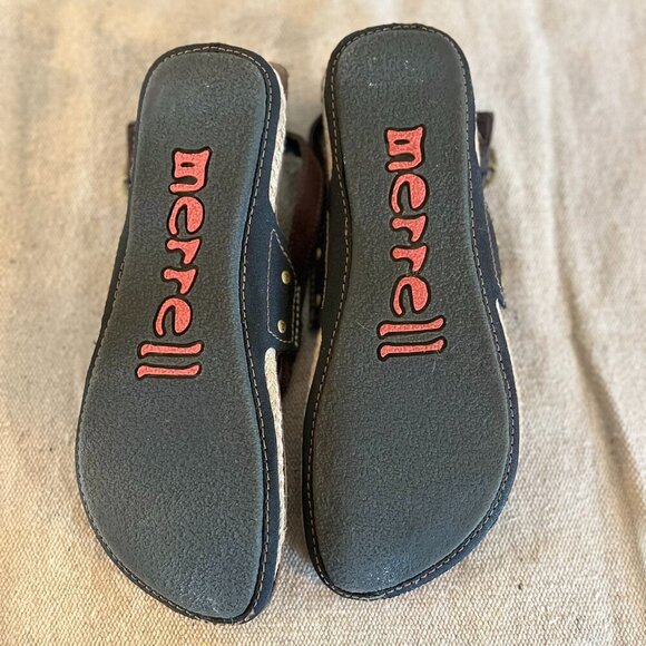 Merrell Woman's Milos Leather Summer Vacation Bohemian Sandals Sz 7 - Picture 5 of 8